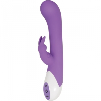 Evolved Enchanted Bunny Purple Large Flexible Silicone Rabbit Vibrator