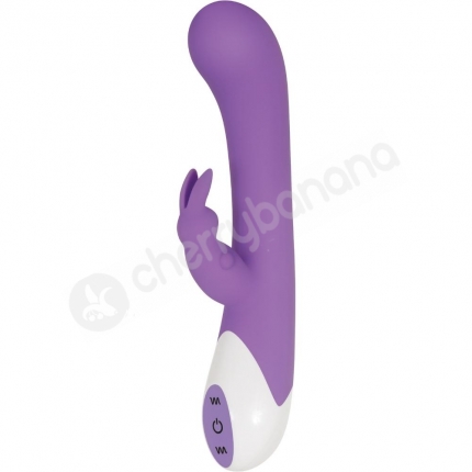 Evolved Enchanted Bunny Purple Large Flexible Silicone Rabbit Vibrator