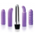 Purple Multi-sleeve Vibrator Kit