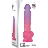 Adam & Eve Eve's First Blush Dildo Purple & Pink Ombre Flexible Dong