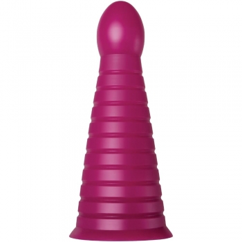 Zero Tolerance Everest Red Giant Cone Shaped Butt Plug With Suction Cup Base