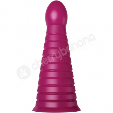 Zero Tolerance Everest Red Giant Cone Shaped Butt Plug With Suction Cup Base