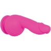 Evolved Ballistic Pink Vibrating Dildo With Stimulating Balls Motor & Remote Control