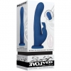 Evolved Remote Rotating Rabbit Blue Rotation & Vibration Vibrator With Suction Cup Base