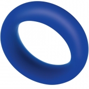 Zolo Extra Thick Blue Silicone Cock Ring