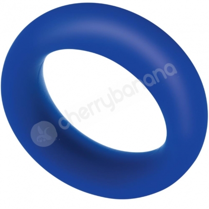 Zolo Extra Thick Blue Silicone Cock Ring