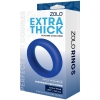 Zolo Extra Thick Blue Silicone Cock Ring