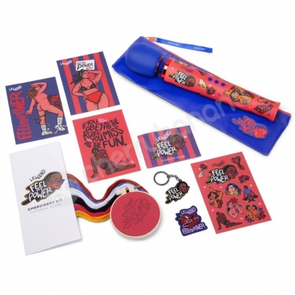 Le Wand Feel My Power 2022 Kelly Malka Edition Wand Vibrator With Bonus Gifts Le Wand Feel My Power 2022 Kelly Malka Edition Wand Vibrator With Bonus Gifts