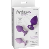 Fantasy For Her Her Little Gems Butt Plug Trainer Set