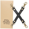 Fifty Shades Of Grey Bound To You Black Faux Leather Hog Tie