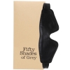 Fifty Shades Of Grey Bound To You Black Faux Leather Blindfold