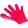 Oxballs Finger Fuck Glove Pink Soft Rubbery Glove With 5 Different Digit Shapes & Textures