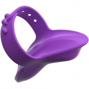 Fantasy For Her Finger Vibe Purple Vulva Finger &/Or Panties Vibrator