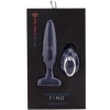 Nu Sensuelle Blue 4" Fino Roller Motion Anal Plug With Vibrating Remote Control