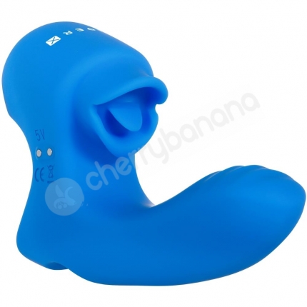 Gender X Flick It Blue Tongue Flickering Finger Vibe Gender X Flick It Blue Tongue Flickering Finger Vibe