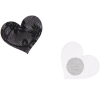 Cherry Banana I'm So Thorny Floral Lace Black Heart-Shaped Nipple Pasties 2 Pack