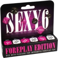 Sexy 6 Foreplay Edition 6 Dice Set