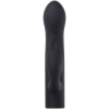 Evolved Four Play Black Bullet Vibrator With 3 Attachable Silicone Sleeves