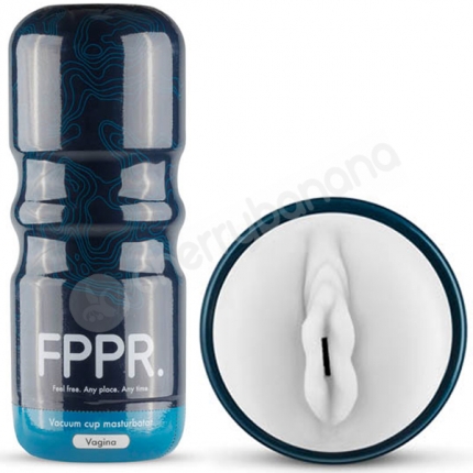 FPPR White Vagina Cup Masturbator FPPR White Vagina Cup Masturbator