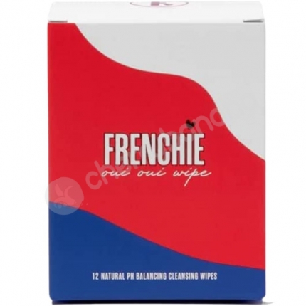 Frenchie Oui Oui Natural PH Balancing Cleansing Wipes x 12
