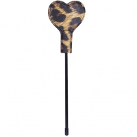 Leopard Frenzy Heart Paddle