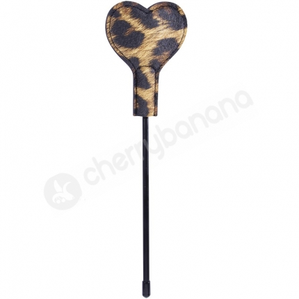 Leopard Frenzy Heart Paddle