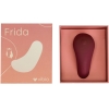 Vibio App Controlled Plum Red Frida Lay On Vulva Vibrator