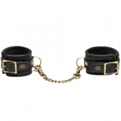Fifty Shades Of Grey Bound To You Faux Leather Black Wrist Cuffs