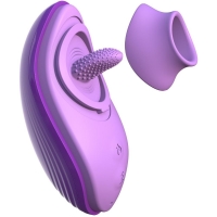 Fantasy For Her Her Silicone Fun Tongue Purple Flicking Stimulator