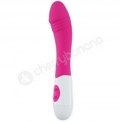 Cherry Banana Pink G-Spot Lover Smooth Vibrator