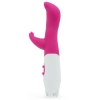 Cherry Banana Pink G-Spot Lover Nubbed Rabbit Vibrator