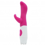 Cherry Banana Pink G-Spot Lover Nubbed Rabbit Vibrator