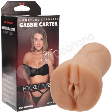 Signature Strokers Gabbie Carter Ultraskyn Pocket Pussy Masturbator