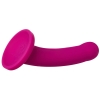 Sportsheets Galaxie Purple 7" Solid Silicone Dildo With Suction Cup Base