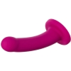 Sportsheets Galaxie Purple 7" Solid Silicone Dildo With Suction Cup Base