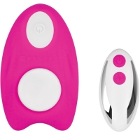 Gender X Under The Radar Pink Remote Controlled Undie Vibe With Magnet Fastener
