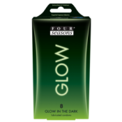 Four Seasons Glow In The Dark Regular Condoms 8 Pack