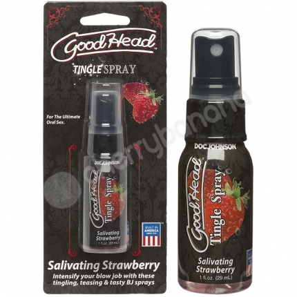 Goodhead Salivating Strawberry Tingle Spray 29ml