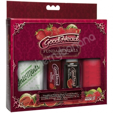 Goodhead Fundamentals Oral Pleasure 4 Piece Kit Goodhead Fundamentals Oral Pleasure 4 Piece Kit