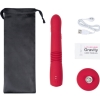 Lovense Gravity App Controlled Automatic Thrusting & Vibrating Dildo