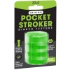 Zolo Original Pocket Green Mini Ribbed Stretchy Stroker