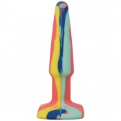 A-Play Groovy Sunrise Silicone 3.75" Anal Plug