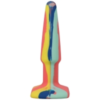 A-Play Groovy Sunrise Silicone 3.75" Anal Plug