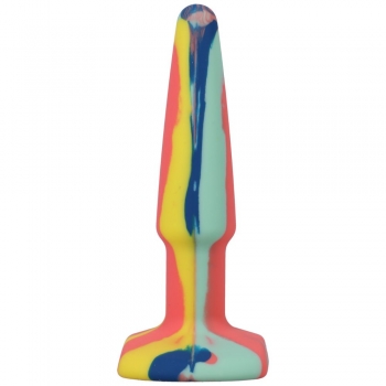 A-Play Groovy Sunrise Silicone 3.75" Anal Plug