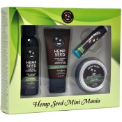 Earthly Body Hemp Seed Mini Mania Guavalava Scented Lotion Kit - 4 Piece Set