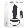 Zero Tolerance The Handyman Black Vibrating Soft & Squishy Anal Plug With Remote