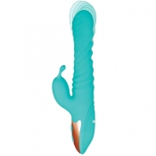 Adam & Eve Heat Me Up Warming Rabbit Thruster Vibrator