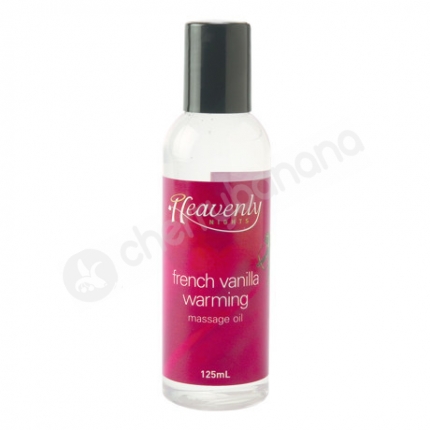 Heavenly Nights French Vanilla Warming Massage Oil 125ml