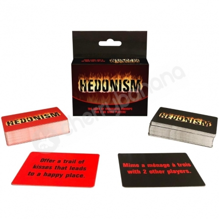 Hedonism Card Game For 2 Or More Players