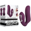 Evolved Helping Hand Purple Dual Finger Stimulation Vibrator